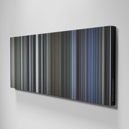 Side view of Buff's of The Last Time I Committed Suicide Frome on the wall