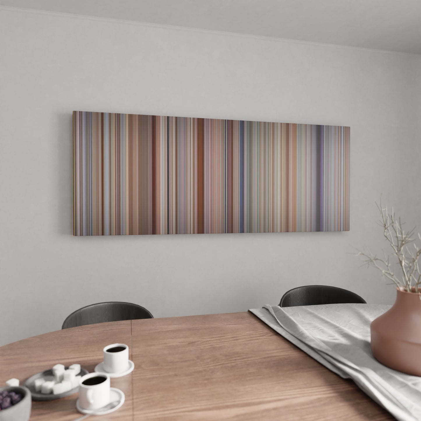 Kitchen with Moving Frome on the wall