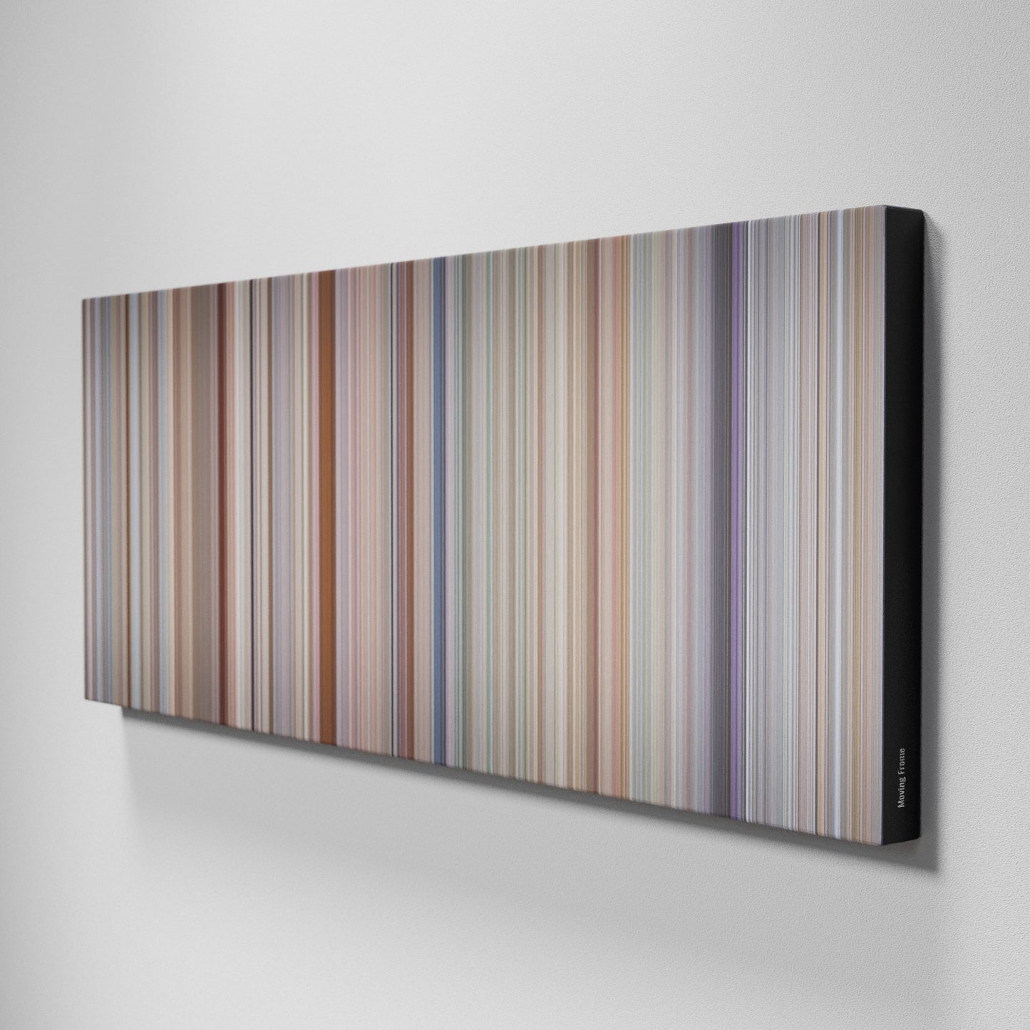 Side view of Buff's of Moving Frome on the wall