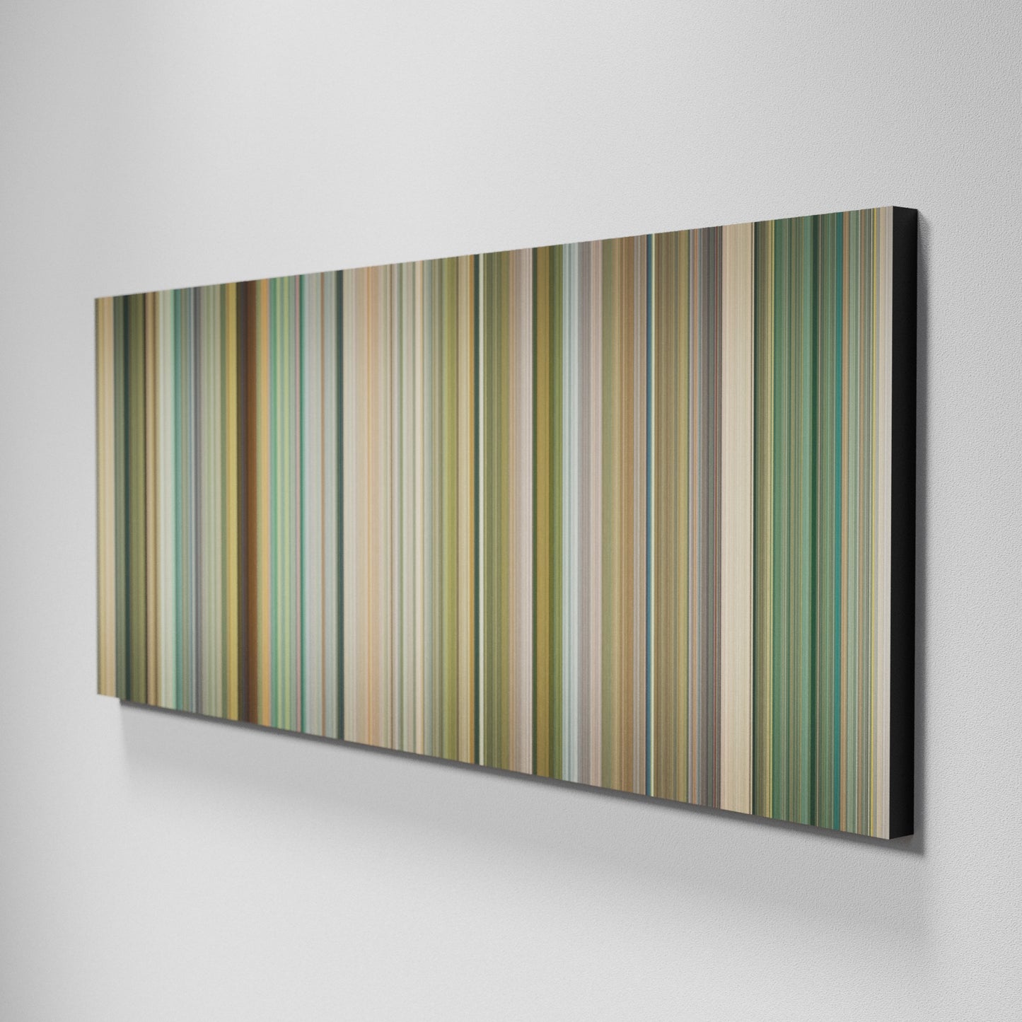 Side view of Basic of You Don't Mess with the Zohan Frome on the wall