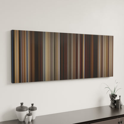 Minimal interior design with Silverado Frome on the wall