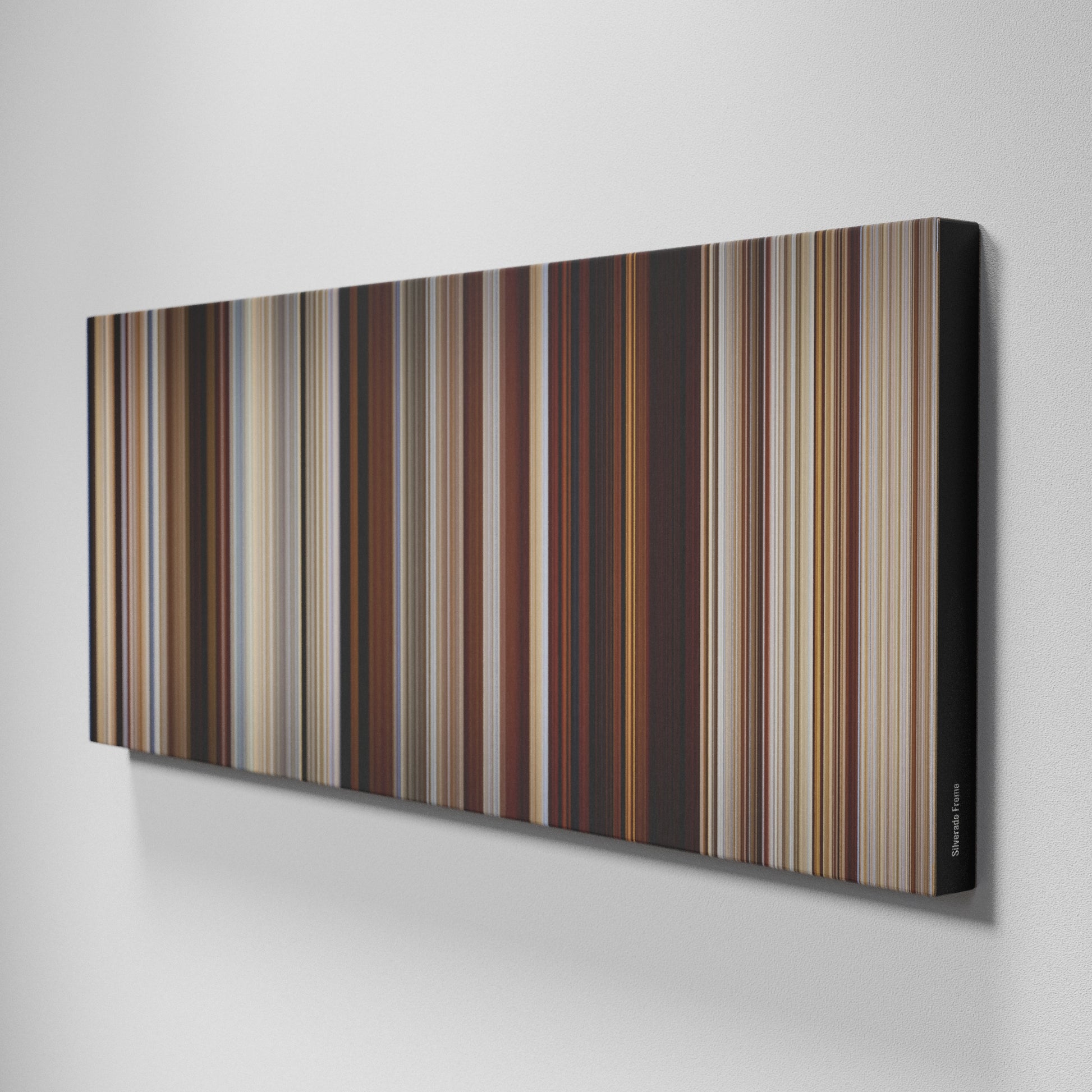 Side view of Buff's of Silverado Frome on the wall