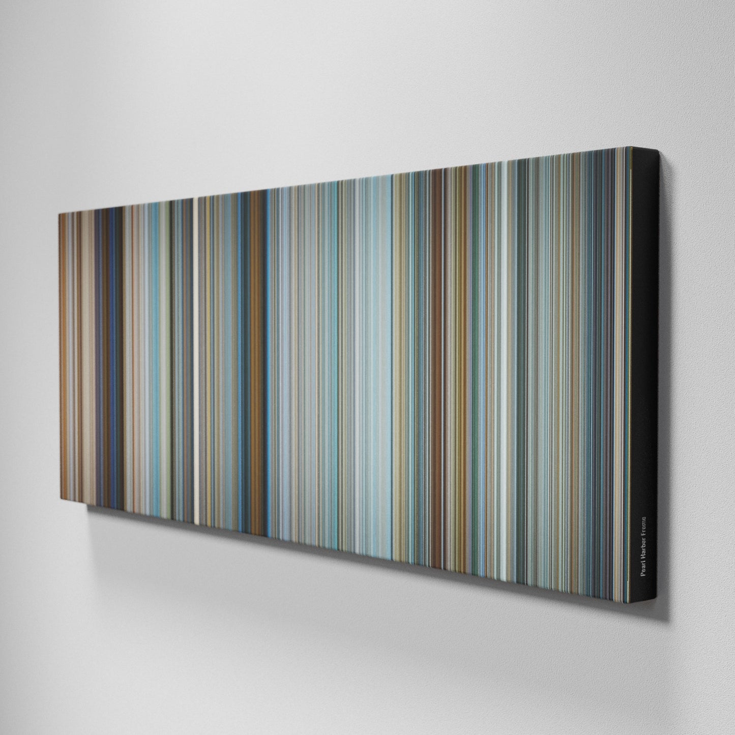 Side view of Buff's of Pearl Harbor Frome on the wall