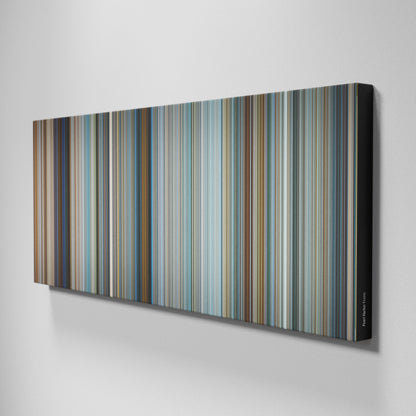 Side view of Buff's of Pearl Harbor Frome on the wall