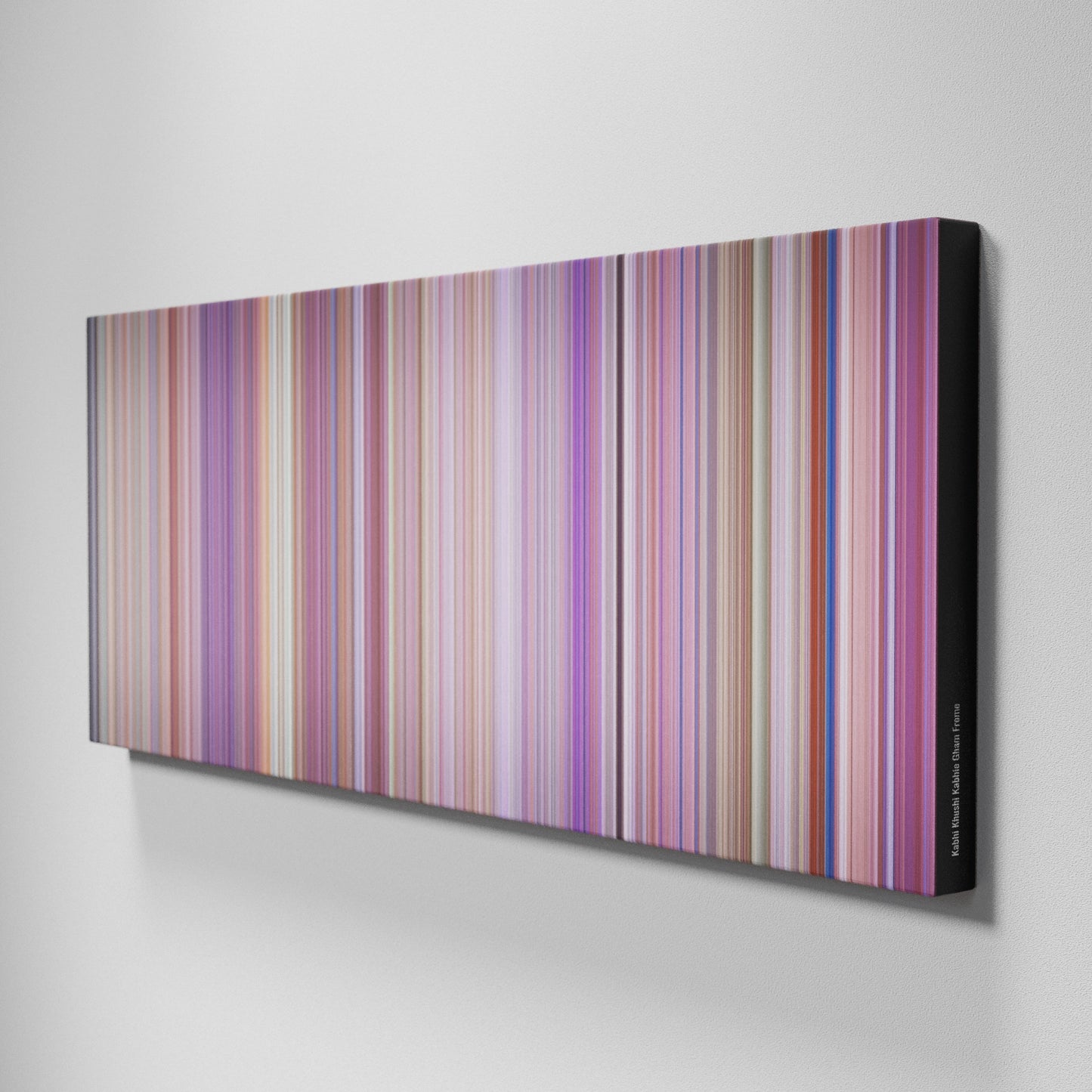 Side view of Buff's of Kabhi Khushi Kabhie Gham Frome on the wall