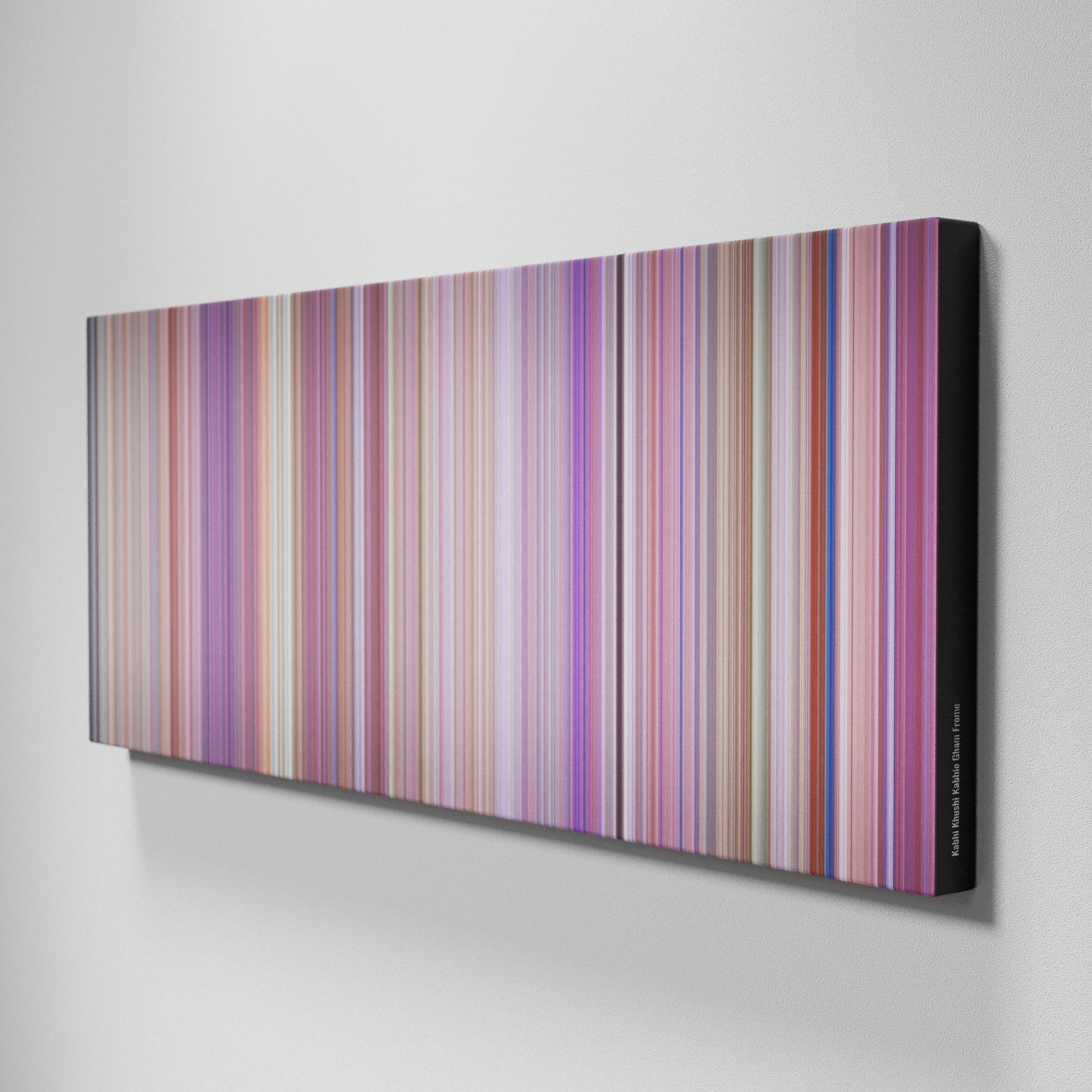 Side view of Buff's of Kabhi Khushi Kabhie Gham Frome on the wall