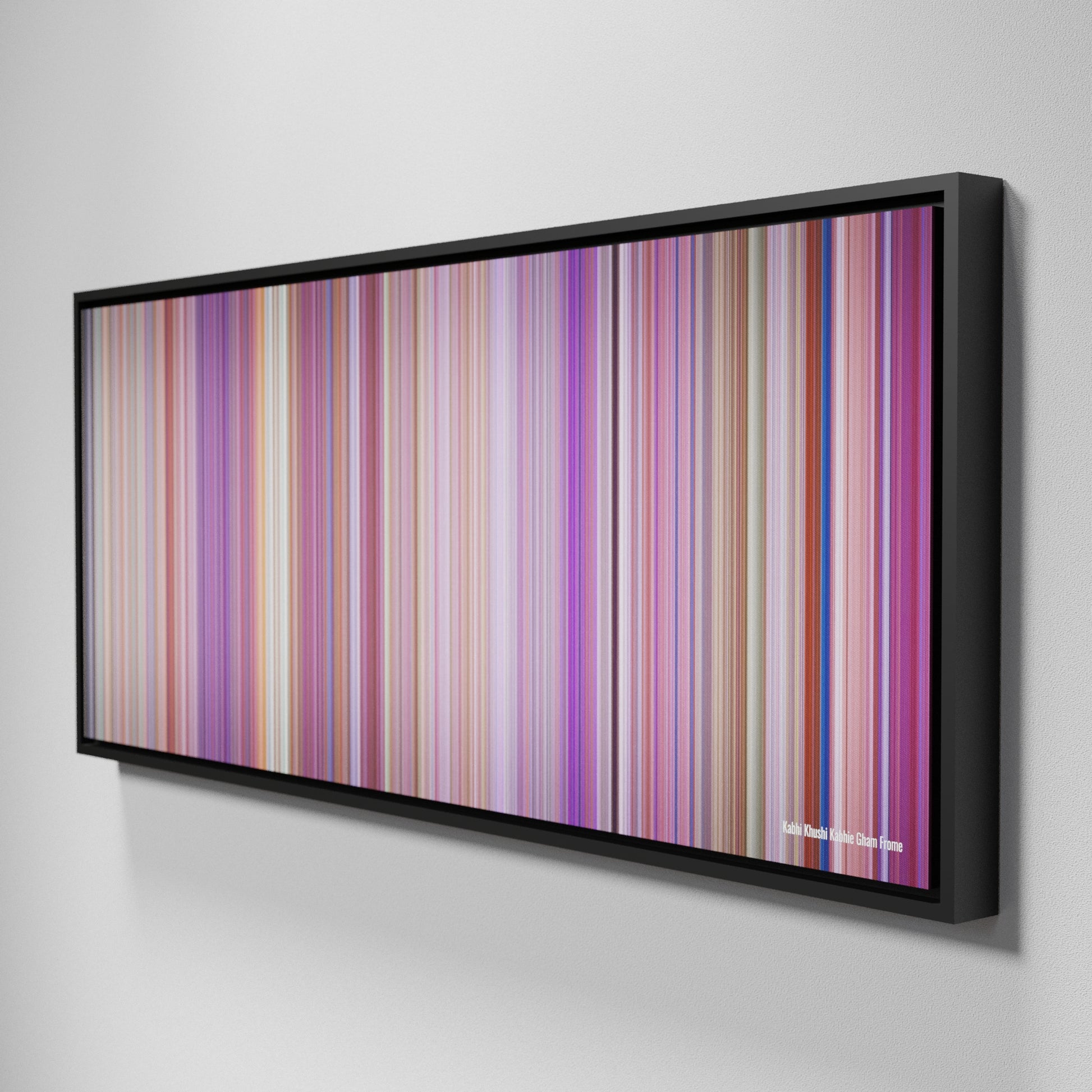 Side view of Framed Buff's of Kabhi Khushi Kabhie Gham Frome on the wall