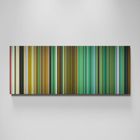 Avatar the Last Airbender: The Crossroads of Destiny movie canvas wall art - color palette print
