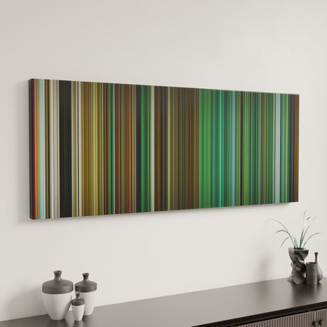 Avatar the Last Airbender: The Crossroads of Destiny canvas art in modern interior - movie color palette