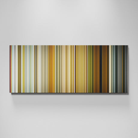 Avatar the Last Airbender: The Tales of Ba Sing Se movie canvas wall art - color palette print