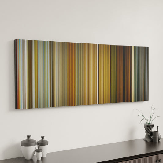 Minimal interior design with Avatar: The Last Airbender - The Tales of Ba Sing Se Frome on the wall