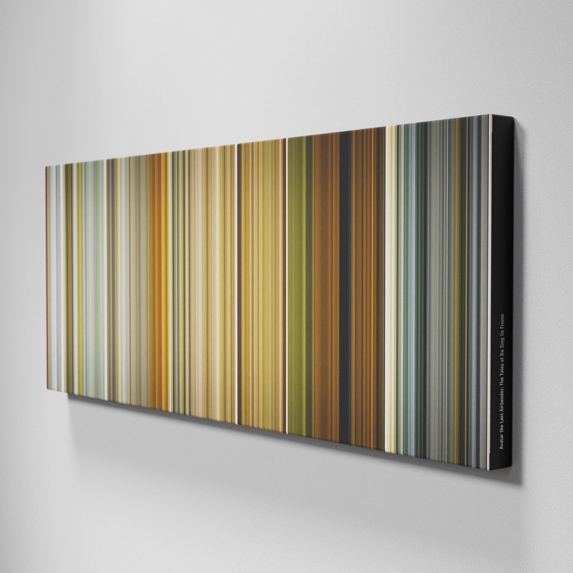 Side view of Buff's of Avatar: The Last Airbender - The Tales of Ba Sing Se Frome on the wall