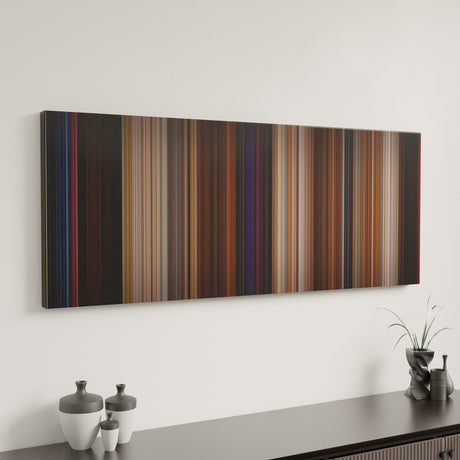 A Star Is Born canvas art in modern interior - movie color palette