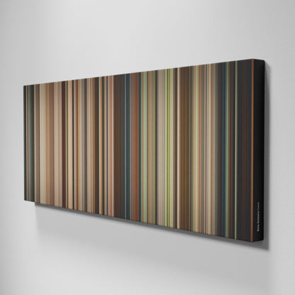 Side view of Buff's of Marie Antoinette Frome on the wall