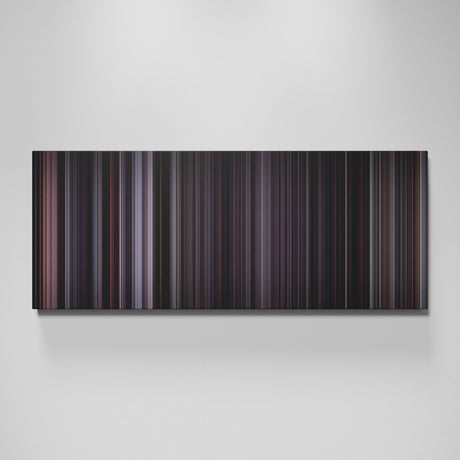 Bound movie canvas wall art - color palette print