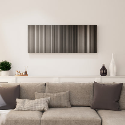 Living room interior with Hara-Kiri Frome on the wall