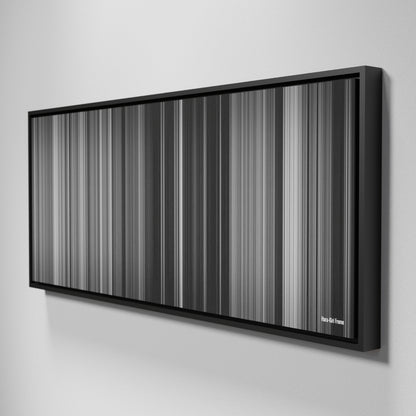 Side view of Framed Buff's of Hara-Kiri Frome on the wall