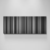 Seven Samurai movie canvas wall art - color palette print