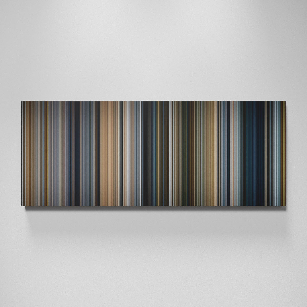 The Pianist movie canvas wall art - color palette print