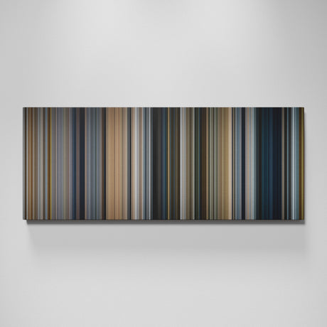 The Pianist movie canvas wall art - color palette print