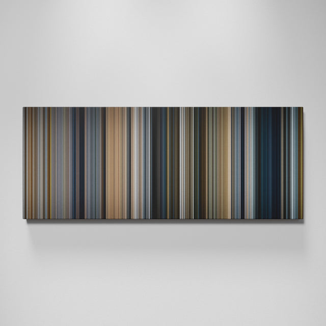 The Pianist movie canvas wall art - color palette print
