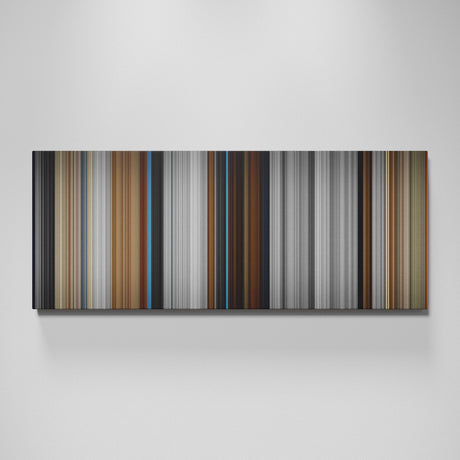 American History X movie canvas wall art - color palette print