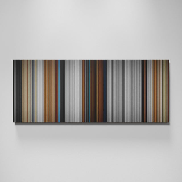 American History X movie canvas wall art - color palette print