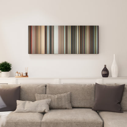Living room interior with Grave of the Fireflies Frome on the wall