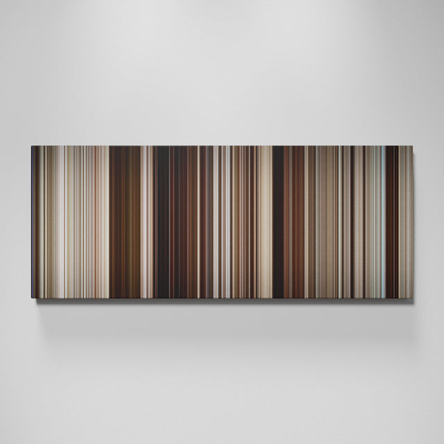 Once Upon a Time in the West movie canvas wall art - color palette print