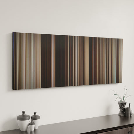 Once Upon a Time in the West canvas art in modern interior - movie color palette