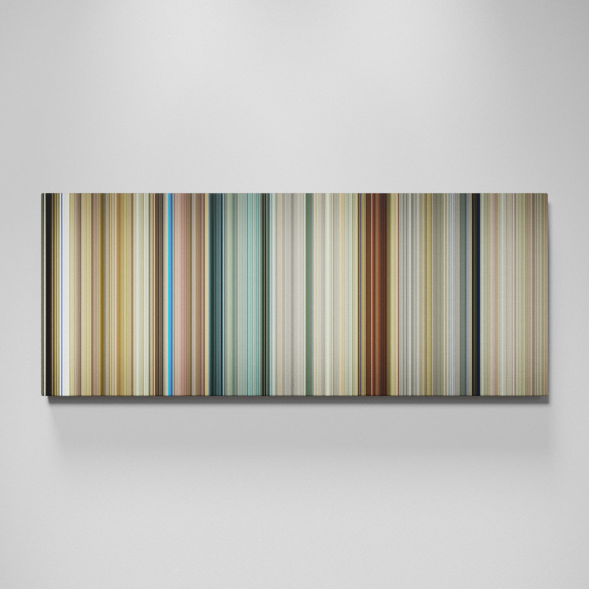 Like Stars on Earth movie canvas wall art - color palette print