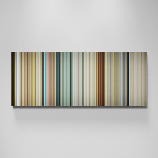 Like Stars on Earth movie canvas wall art - color palette print