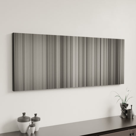 High and Low canvas art in modern interior - movie color palette