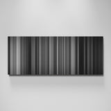 Sunset Blvd movie canvas wall art - color palette print