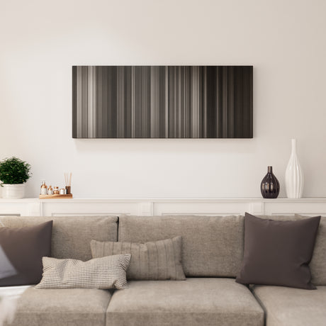 Sunset Blvd canvas print in living room - film wall decor