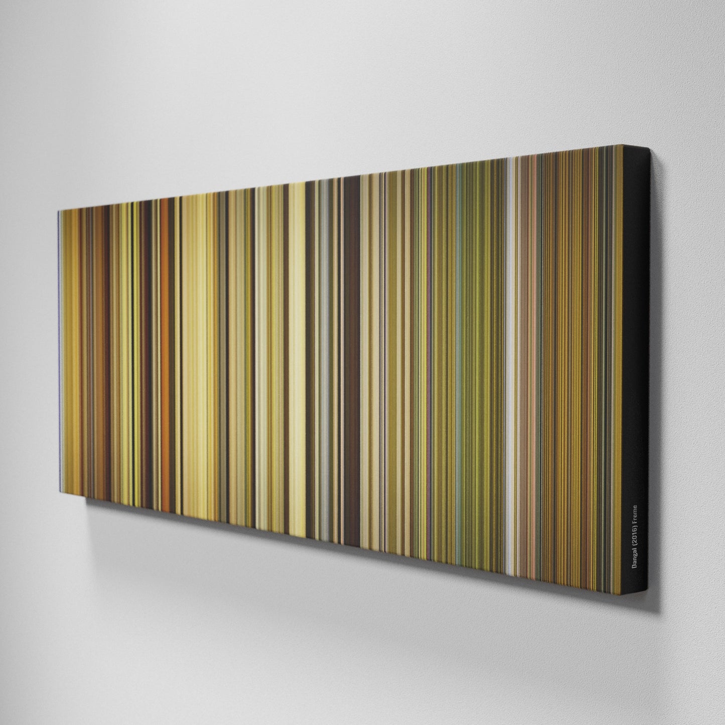 Side view of Buff's of Dangal Frome on the wall