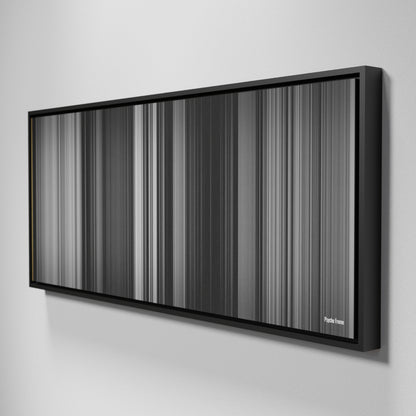 Side view of Framed Buff's of Psycho Frome on the wall