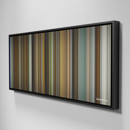 Side view of Framed Buff's of The Lives of Others Frome on the wall