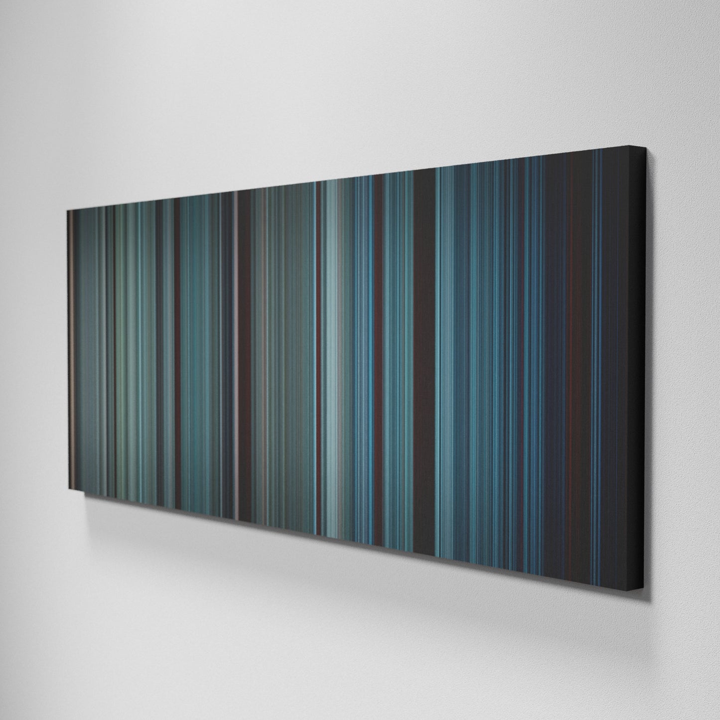 Side view of Basic of The Platform Frome on the wall