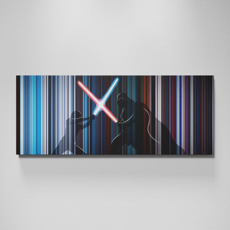 Star Wars: Episode V - The Empire Strikes Back movie canvas wall art - color palette print