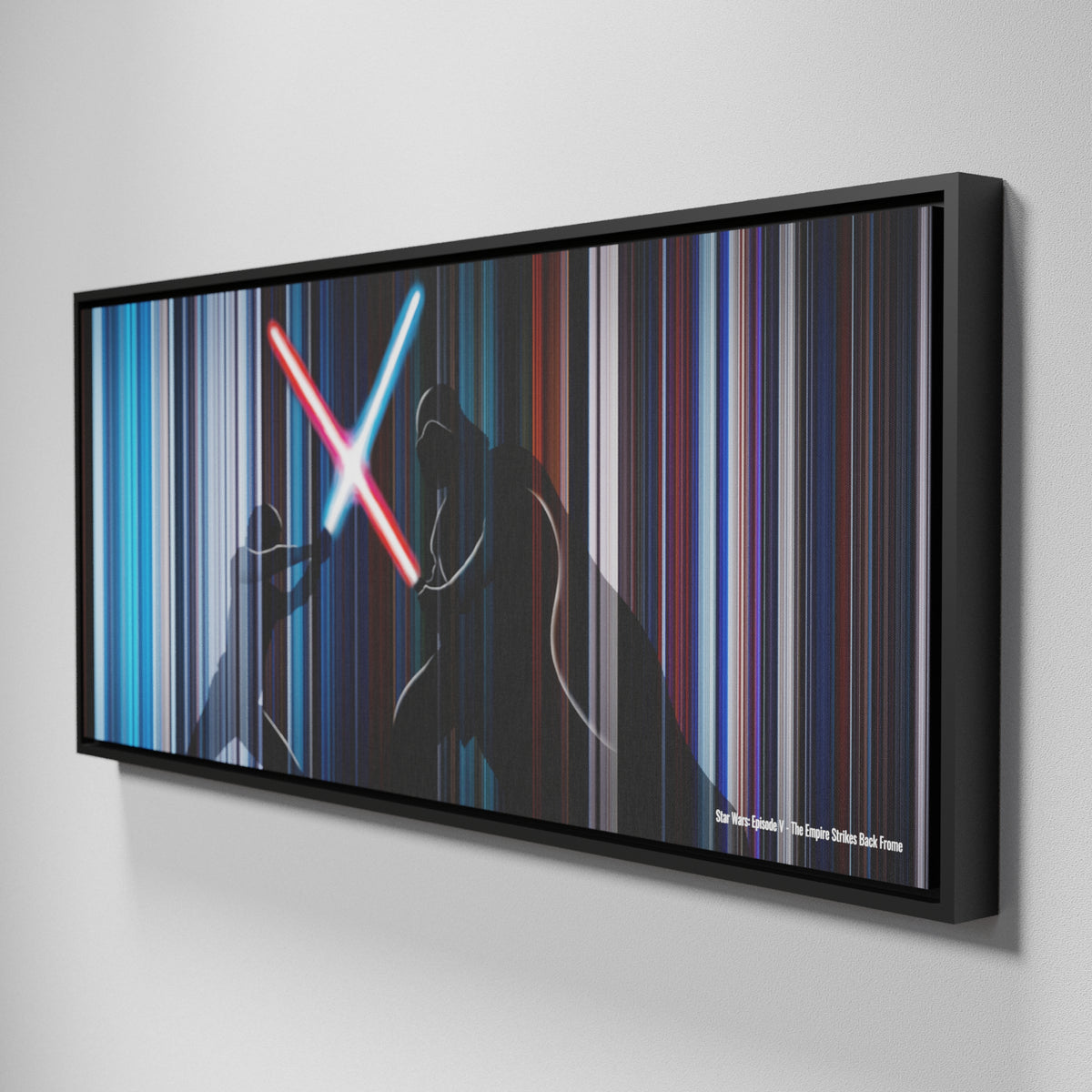 Star Wars: Episode V - The Empire Strikes Back movie canvas art - framed wall print