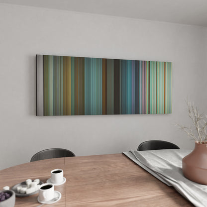 Kitchen with Squid Game: Red Light, Green Light on the wall