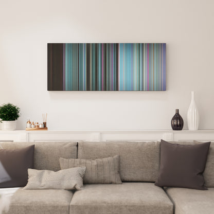 Living room interior with Squid Game: The Man with the Umbrella Frome on the wall