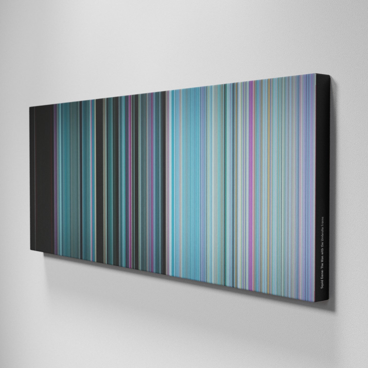 Side view of Buff's of Squid Game: The Man with the Umbrella Frome on the wall