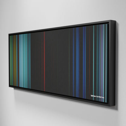 Side view of Framed Buff's of Squid Game: A Fair World Frome on the wall