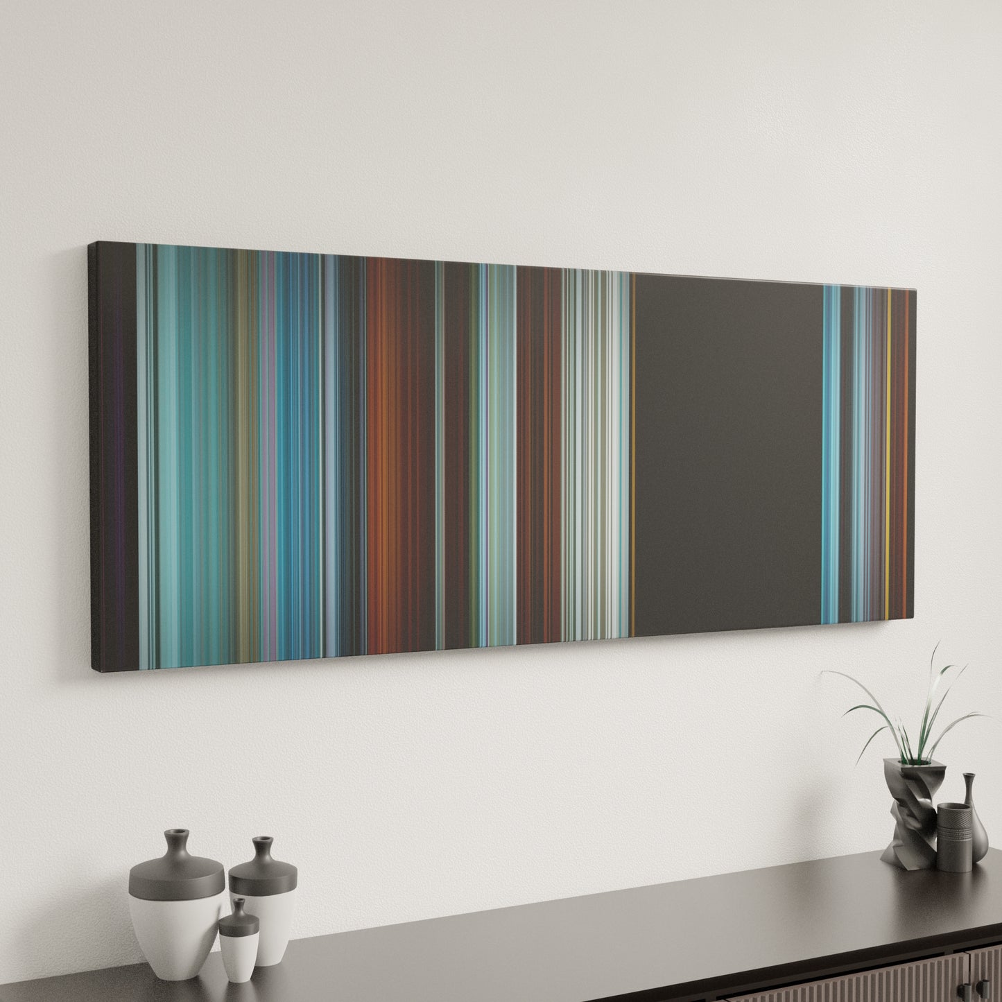 Minimal interior design with Squid Game: Front Man Frome on the wall