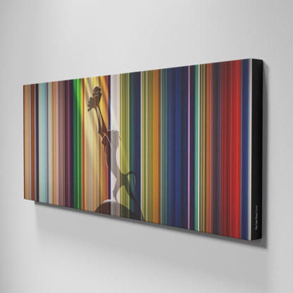 Side view of Buff's of The Lion King Exclusive Edition Frome on the wall