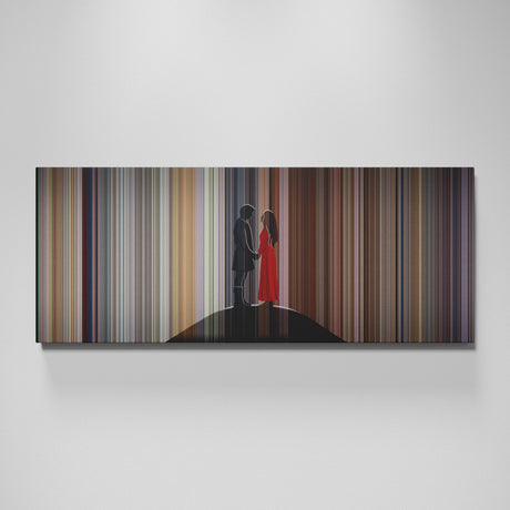 The Princess Bride movie canvas wall art - color palette print