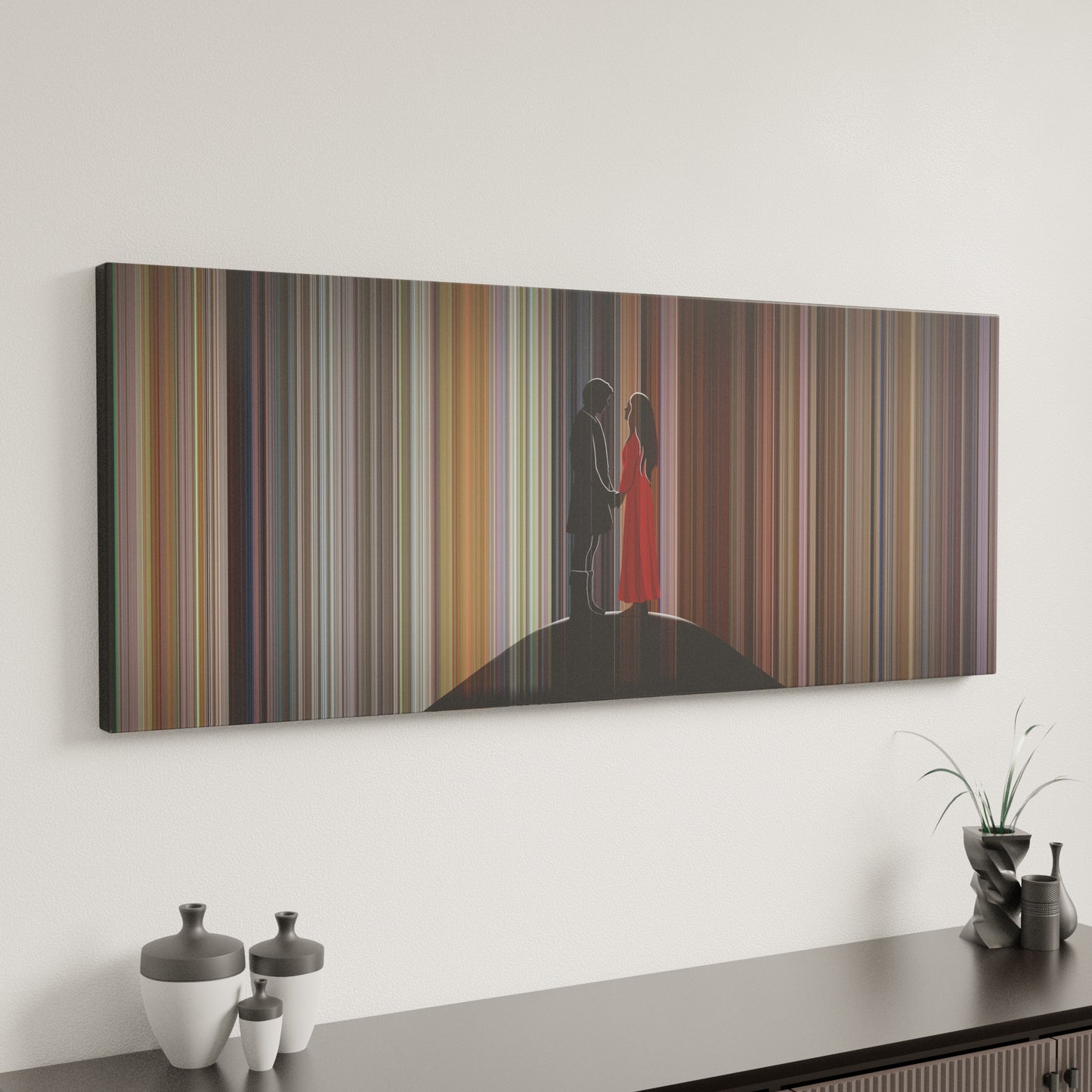 Minimal interior design with The Princess Bride Exclusive Edition Frome on the wall