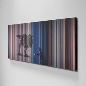 Jurassic Park movie canvas art - framed wall print